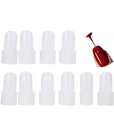 10Pcs Nail Protector Tips Easy to Use Protects Nails From Smearing Fits Most Finger Shapes Great Tool for Women and Girls At Home or Professional Place - Buy Online on GoSupps.com