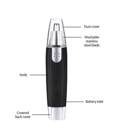Buy Electric Nose Hair Trimmer for Men - Multi-Function Ear Neck & Eyebrow Shaver Razors | Fast International Shipping - Buy Online on GoSupps.com