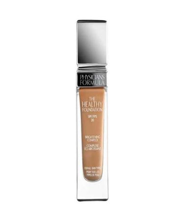 Markwins Beauty Brands Physicians Formula the Healthy Foundation Long Lasting Lightweight Buildable Liquid Foundation with a Satin Finish Color MN4