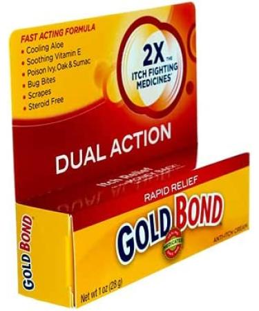 Gold Bond Maximum Strength Medicated Anti-Itch Cream, 1oz - Buy Online on GoSupps.com
