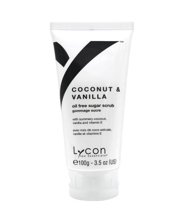 LYCON Sugar Scrub Coconut&Vanilla 100g Ultra Hydrating and Exfoliating scrub for body care