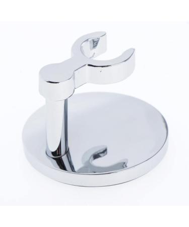 Predolo Stable Shaving Razor Support Base - Premium Silver Design for Classic Shaving | International Shipping Available - Buy Online on GoSupps.com
