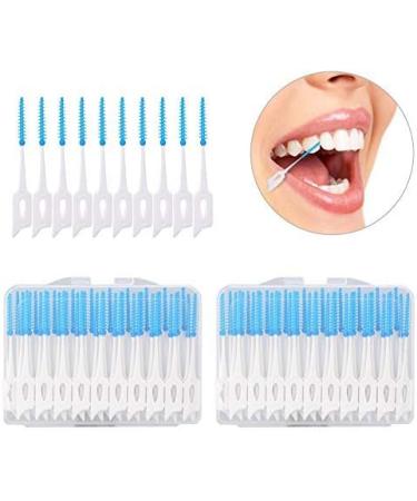 Disposable Interdental Brushes - 80 Pack Extra Soft Oral Care Tool for Gentle & Efficient Tooth Cleaning - Buy Online on GoSupps.com