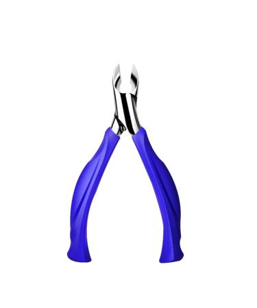 1 Set of Toe Nail Clippers Nail Correction Thick Nails Sunken Toe Pliers Dirt Remover Foot Care Tool (Color : Blue)