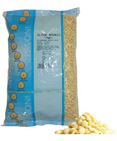 Peacock GR 1000 White Chocolate Drops for Pastry and Pastry Products - Buy Online on GoSupps.com