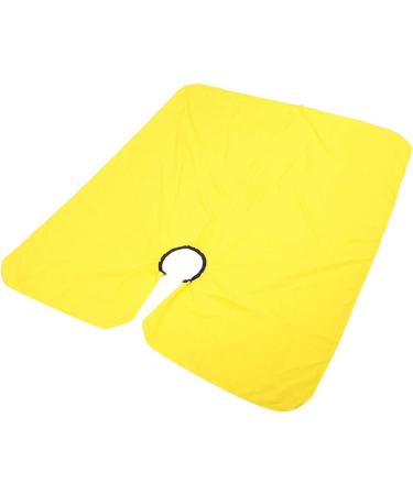 Hairdressing Cape Professional Hairdressing Apron Hair Cutting Dyeing Hairdresser Adjustable Dress Cape Hairdressing Apron Yellow for Barbers and Hairdressers 130 x 120cm - Buy Online on GoSupps.com