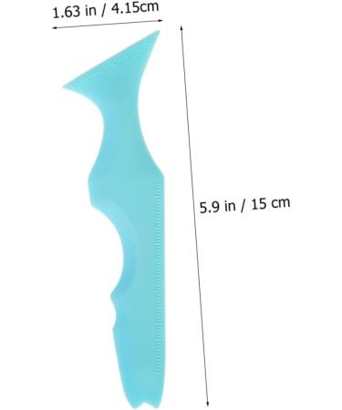 Beavorty 2pcs Silicone Beauty Ruler Lash Mascara Makeup Lipstick Makeup Stencils Cosmetic Applicator - Buy Online on GoSupps.com