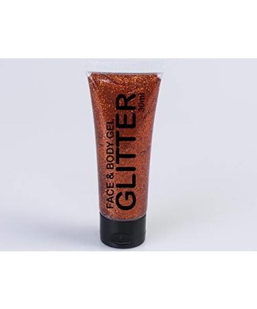Glitter Gel Tube red bronze 30 ml
