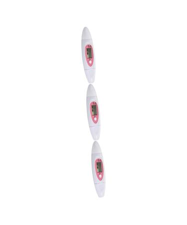 Angoily 3pcs 3 1 Skin Test Pen Precision Skin Sensor Facial Moisture Oil Tester Analyzer Meter The face 13.5X2 CMx3pcs Pink+whitex3pcs