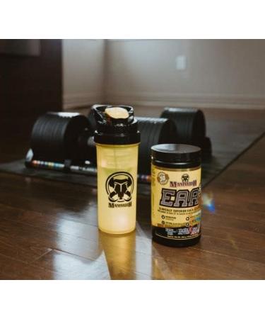Mammoth EAA9 - Performance EAA & BCAA Formula | Sugar-Free Muscle Recovery | 30 Servings Candy Peach Flavor - Buy Online on GoSupps.com