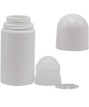 Laseners 3-Piece 1.69oz Refillable Roll-On Bottle Set - DIY Deodorant Containers for Essential Oils and Perfumes - Buy Online on GoSupps.com