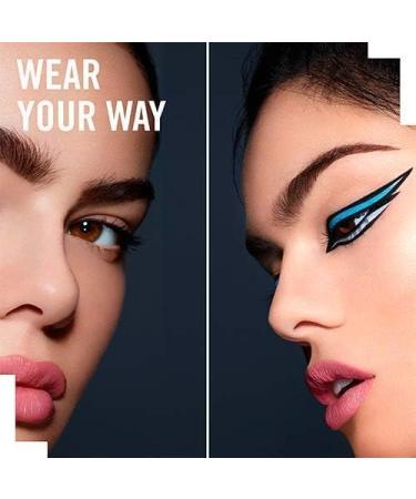 Rimmel London Exaggerated Eyeliner N262 Extra Black - 0.28g | Long-Lasting Intense Color | Shop Now! - Buy Online on GoSupps.com