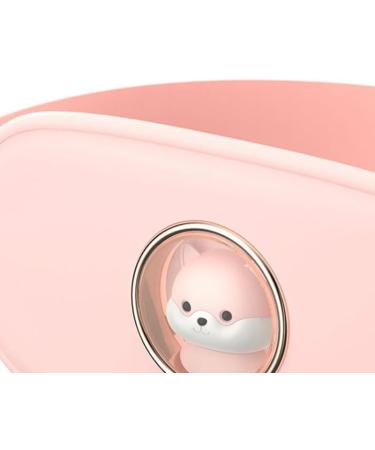 Menstrual Relief Warming Massage Belt - Adjustable Pain Reduction Hot Compress 5 Vibration Modes - Pink - Buy Online on GoSupps.com