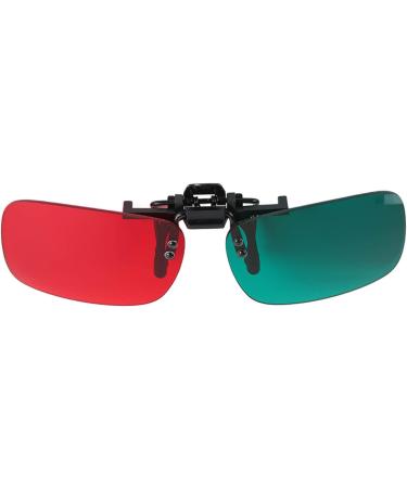 Red-Green Lenses for Amblyopia | Left Green Clip-On for Facial Therapy Boost Vision & Comfort - Buy Online on GoSupps.com