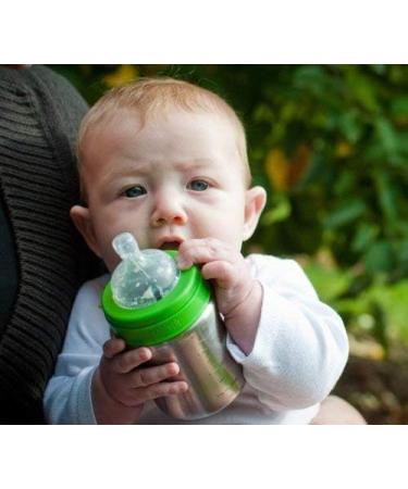 Klean Kanteen Kid Kanteen Wide Mouth Silicone Baby Bottle Nipple 2 Pack - Clear Medium Flow - Medical Grade - Buy Online on GoSupps.com