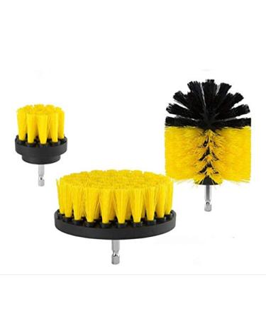 Infinitely Great Home Decor Center 3 Piece Tile Cleaning Brush Set