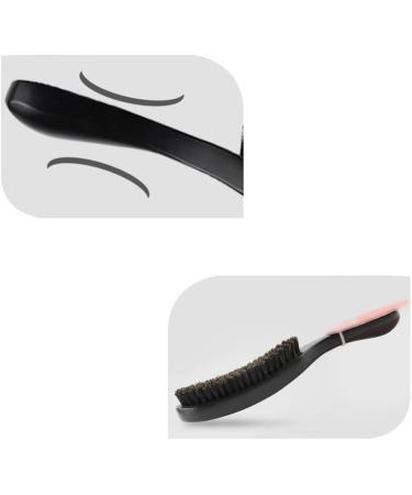 BbteK Combing Brush for Men and Women Beard Brush Men's Mane Beard Comb Curved Shape Hairdressing Brush Cleaning Broken Hair Sweeping Oil Head Brush Men's Household Products Barber Comb Comb for Curly - Buy Online on GoSupps.com