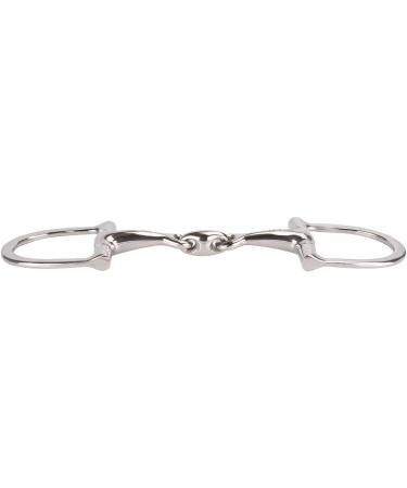Shop Equinate D-Ring Bridle - Stainless Steel 16mm Double Broken 14.5cm - Anatomical & Gentle Action Bit - Laser Engraved Size - Buy Online on GoSupps.com