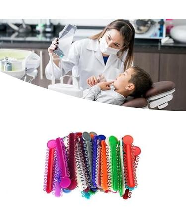 Orthodontic Ligature Ties for Brackets - Elastic O-Rings & Bands | 2080 Mixed Color Ties for Braces - International Shipping Available - Buy Online on GoSupps.com