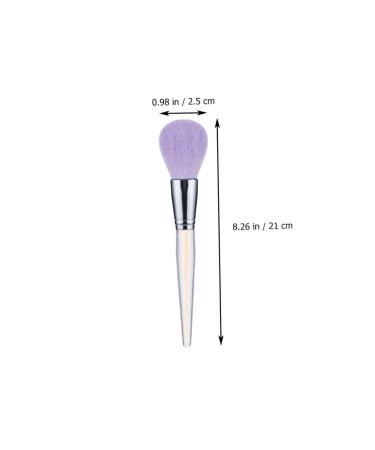FRCOLOR 20 Pcs Makeup Brush Set - Blush Concealer & Eye Brushes with Purple Crystal Handle - Premium Acrylic Face Makeup Tools for Flawless Beauty - Buy Online on GoSupps.com