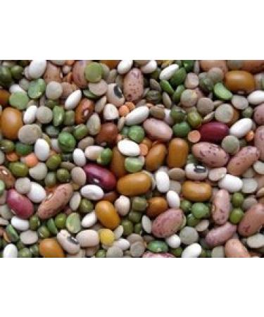 Balsara's 1 kg | Bean and Pulse Mix - Vegetable Mix - Free British Post - Black Beans - Kidney Beans - Chickpeas Green Peas - Gram Green - Beans - Pigeon - Black Peas - Vadu Bean Mix