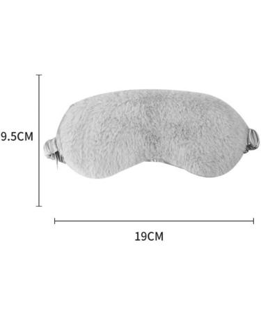 Plush Animal Sleeping Eye Cover for Kids and Adults - Funny Soft Blindfold for Travel and Ice Pack Insert - Buy Online on GoSupps.com