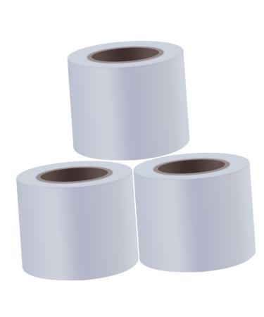 Veemoon Film de Protection Jetable Semi-Permanent Ultra-Mince pour Maquillage et Sourcils 3 Rouleaux de Film Plastique Adh sif Transparent Usage Hygi nique et Soin des L vres