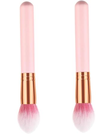BELLIFFY 2pcs Powder Brush Makeup Brushed Cosmetic Brush Makeup Brushs Makeup Brush for Woman Wooden - Buy Online on GoSupps.com
