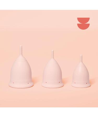 Divine Menstrual Cup - Soft Pink | Eco-Friendly | Comfortable & Reusable (S 1 Piece) - Buy Online on GoSupps.com