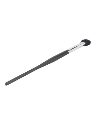 Soft Highlighter Brush Good Workmanship Comfortable Fine Bristles Mini Fan Makeup Brush Solid Wood Shaft for Performance
