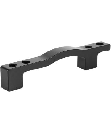 Yosoo Health Gear Disc Brake Adapter - Black Aluminum Alloy | Bicycle Disc Brake Mounting Bracket Adapter with 2 Bolts - A-Pillar F203 R203 Compatibility | 1 Pack - Buy Online on GoSupps.com