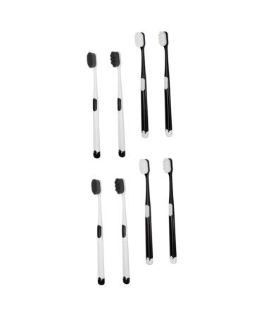 Minkissy 8 STK WAN GEN WAN TOONS TOOTHBRSTS TOOTHBRUSH MUNITION TO THANGING NANO toothbrush toothbrush for deep cleaning of the gums for gum cleaning clean