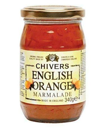 Chivers - English Orange Marmalade - Traditional English Orange Marmalade - Traditional British Recipe - 340 Grams