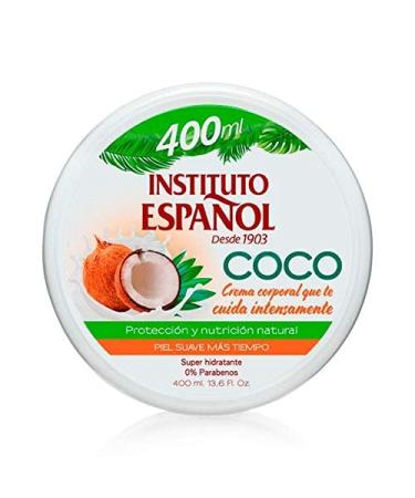 Instituto Espa ol Coconut Body Cream 400 ml - Hydrating Skin Care | Buy Online Internationally - Buy Online on GoSupps.com