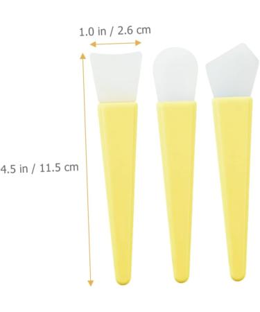 Ipetboom 2 Sets Brush Beauty Tools Applicator Facial Clay Brush Lady Tools Diy Makeup Skincare Makeup Facial Mud Brush Skin Care Spatula Miss Silica Gel Pole - Buy Online on GoSupps.com