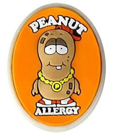 AllerMates Peanut Allergy Charm for Multi-Allergy Wristband: P. Nutty