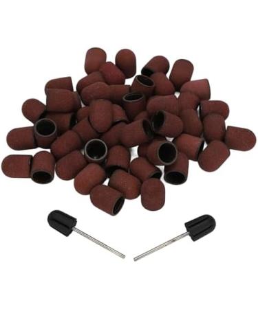 Tbest Nail Sanding Bands120 Grit Nail Art Sanding S Manicure Polishing Grinding Bands Nail Drill Bits Set With Shaft - Buy Online on GoSupps.com