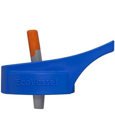 EcoVessel Kids Pink w/ Blue Straw Top - BPA-Free Water Bottle Accessory - Buy Online on GoSupps.com