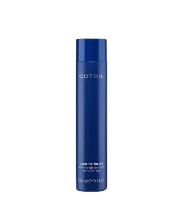 Cotril Cool Brunette Intense Anti-Orange Shampoo 300ml - anti orange shampoo for brown hair