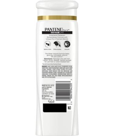 Buy Pantene Pro-V 2 in 1 Shampoo & Conditioner for Sheer Volume with Collagen - 12.6 oz | International Shipping Available - Buy Online on GoSupps.com