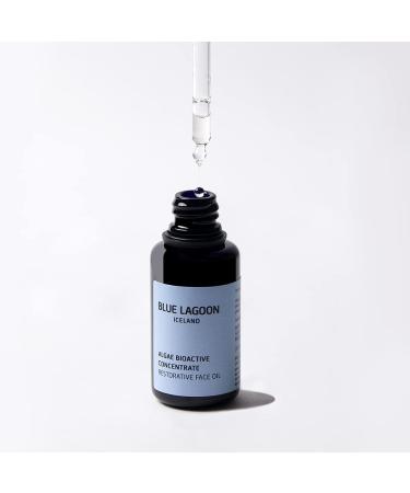 Blue Lagoon Algae Bioactive Concentrate Face Oil Icelandic Microalgae Anti-Aging Radiance Boosting Clean Skincare Collagen Support Lightweight Formula Reduces Fine Lines 1 fl oz (30 ml) - Buy Online on GoSupps.com