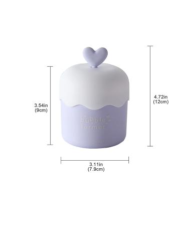 Simayixx Portable Facial Cleanser Foam Maker - Easy-to-Use Body Wash Bubble Maker for Face Clean Tool (Blue) - Buy Online on GoSupps.com