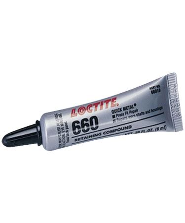 660 Quick Metal Retaining Compound Press Fit Repair - 6 ml | Strong & Fast-Acting Adhesive - Buy Online on GoSupps.com