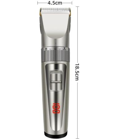 Buy Rechargeable Electric Hair Clipper - Self-Shaving Electric Shaver 18.5cm | International Shipping Available - Buy Online on GoSupps.com