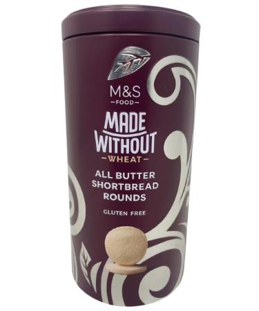 M&S Made Without Wheat All Butter Shortbread Rounds 200g in a Premier Life Store Box