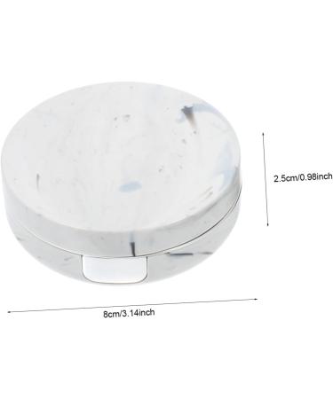 Partykindom Double Box Glasses Case & Contact Lens Holder - Travel-Friendly Organizer with Mirror for Eye Care & Makeup - Buy Online on GoSupps.com