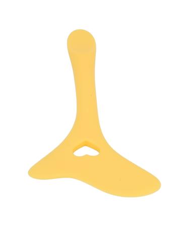 Silicone Eyeliner Stencil Multipurpose Makeup Tool Eyeliner Stencil Portable Safe For Drawing Lipstick For Makeup Artist (Yellow)