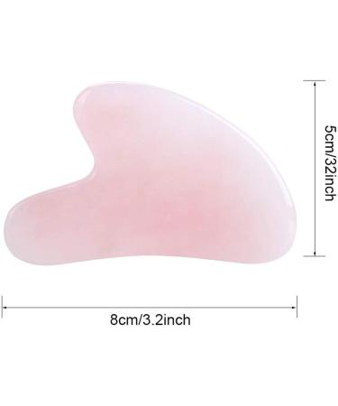 Gua Sha Massage Device - Natural Stone Carving & Polished Rod Massager for Relaxation | Premium Powder Crystal - Buy Online on GoSupps.com