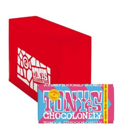 Tony's Chocolonely Milk Chocolate Chip Cookie 15 x 180g