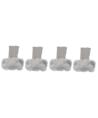 Besportble cable 2 pair of fur boot covers Blous tops for women women ankle boots short women's boots ankle boot cuffs leg gums winter braised pulps warm shoe covers
